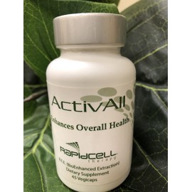 RAPID CELL THERAPY ACTIVALL 45 Capsules/Bottle to Enhance Overall Health