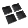 LALAFINA 4pcs Caster Fixing Pads Furniture Leg Protectors Bed Stoppers