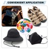 sourcing map 20 Pcs Plastic Cord Locks & 5M/16 ft