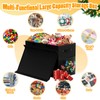 Large Toy Box, Collapsible Storage Bins with Lids, Toy Storage
