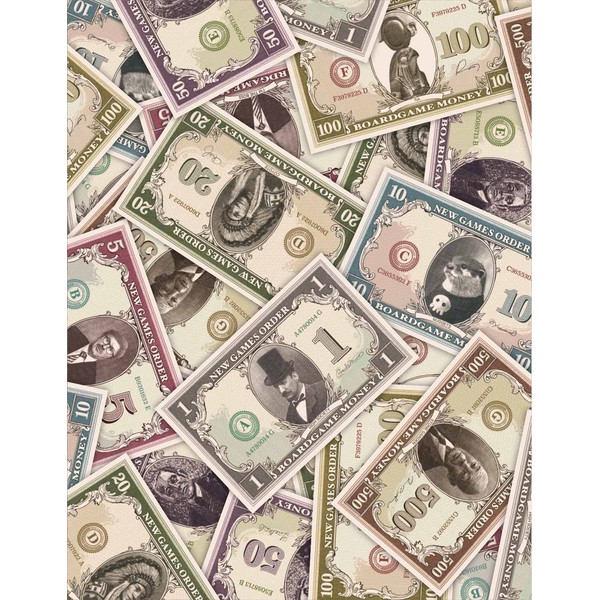 ニューゲームズオーダー ゲーム用紙幣 12.6 x 10.2 x 2.4 cm