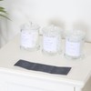 Ronasip 3pcs Farmhouse Apothecary Jars with Lids - 16 Oz