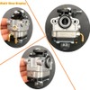 IBVIBV Carburetor Compatible with Makita BHX2500CA 24.5 cc Blower PB2504
