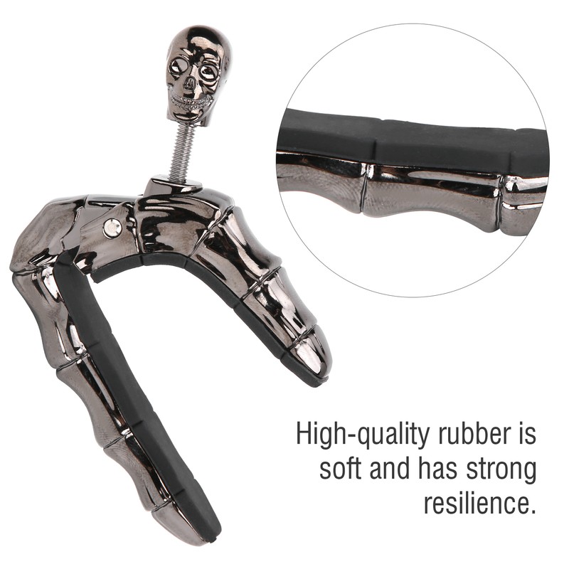 Skull Guitar Capo Adjustable Tightness Accessories Parts for Folk Acoustic