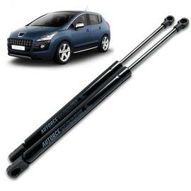 AUTORCE 2 Pcs Rear Tailgate Boot Gas Struts Intended For PEUGEOT 3008 MK1 (0U) (2009-2016) Lift Support System 8731T4, 9683207080
