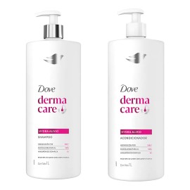 Pack Shampoo Y Acondicionador Dove Hydra Alivio 1l Cada Uno