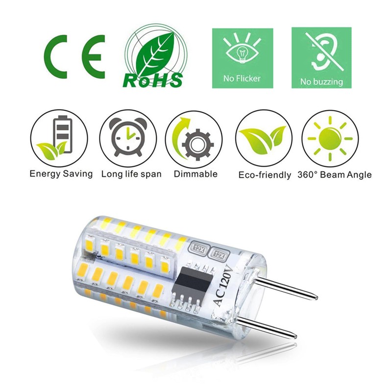 Gaormii G8 LED Bulb Dimmable 3W Natural White 4000K 120V