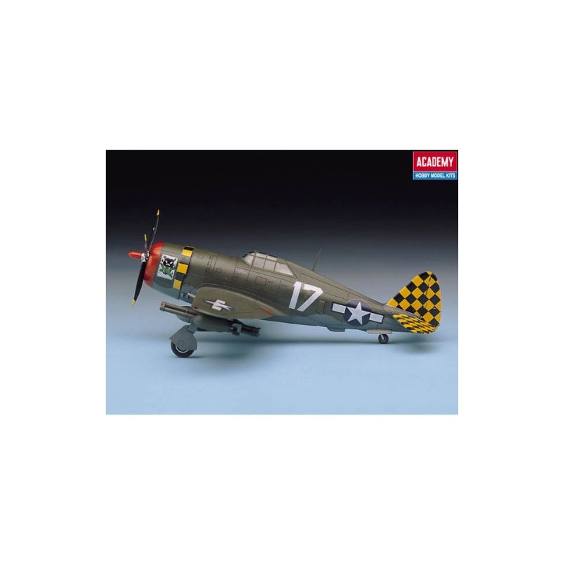 ACADEMY 12492 P-47D Thunderbolt Razorback, Multicolor