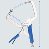 DRAGONITE Pocket Hole Clamp, Quick Release 11 inch Right Angle