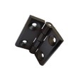 Pack of 4 Metal Hinges 40 x 40 mm Black