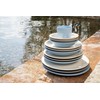 SALZKAMMERGUT KERAMIK Wersin Ice Blue Shiny Bowl Diameter 17 cm