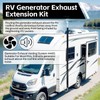 BSTGEKELY 44461 RV Generator Exhaust Extension Kit, RV Generator Exhaust