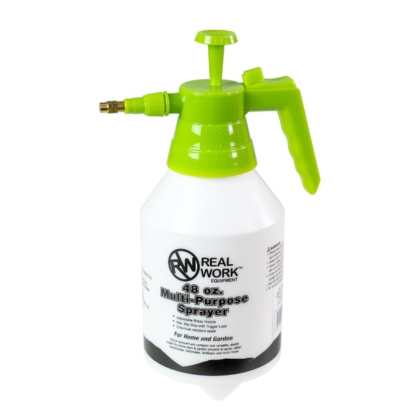 REALWORK 1-Gallon Handheld Tank Sprayer with Easy-Carry Shoulder Strap for