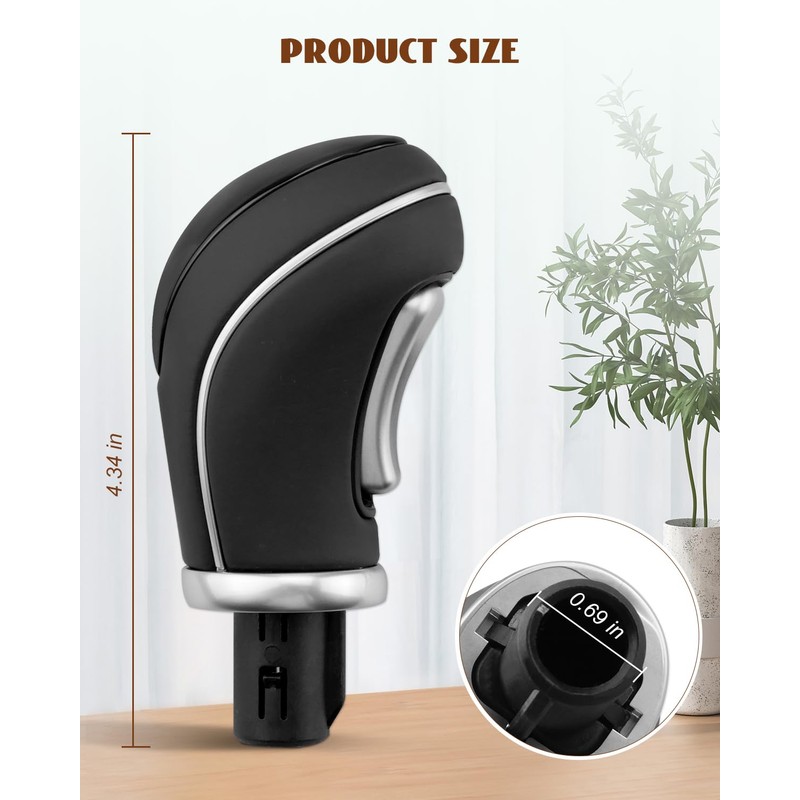 JUQAFY Auto Gear Shift Lever Knob Fits for Azera 2012