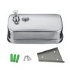 2 Pack Commercial Soap Dispenser Wall Mount Stainless Steel Manual