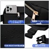 Large Capacity & Multi-function! Waterproof Belt Bag with Adjustable Strap