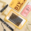 QUEWEL Lash Clusters MIX 10-16mm Cluster Lashes Eyelash Clusters Soft