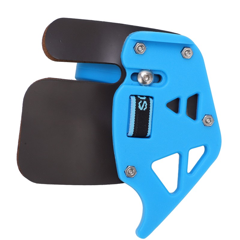 Archery Finger Tab Shooting Tabs Double Layer Leather Tabs Guard
