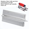3Pcs Concrete Tools Stainless Steel Flat Finishing Trowel plus Concrete