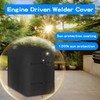 Waterproof Universal Engine Driven Welder Cover 30"Hx22"Wx42"D-Heavy Duty 600D Oxford