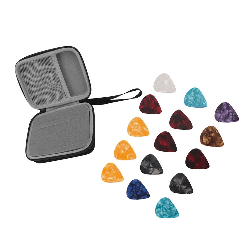 Guitar Pick Bag Set Large Space Waterproof Good Protection EVA
