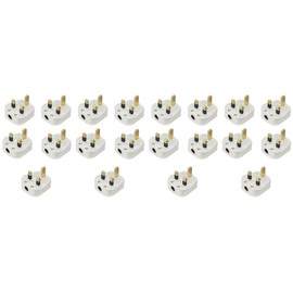 Box of 20 x 13A Plug Tops to BS1363 / Kite Marked