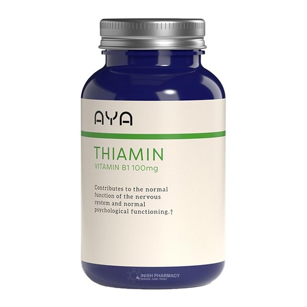 AYA Vitamin B1 Thiamin 100mg Tablets 120 Pack