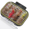 64 Pcs Fly Fishing Flies Stainless Steel Colorful Fishing Lure