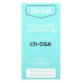 BioSil Collagen Generator, Hair, Skin, Nails Growth and Strength 120 Caps 9/25+