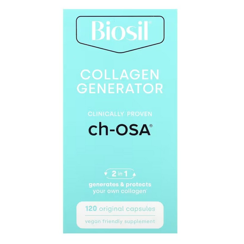 BioSil Collagen Generator, Hair, Skin, Nails Growth and Strength 120