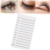Baluue 2pcs Eyelash Grafting Scale Eyelashes Display Board Eyelash Extension