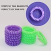 Sensory Stretchy Coil Bracelets for Kids Boys Girls, 12 Pack