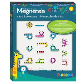 Magnatab Playskool a to z Lowercase — Sensory Drawing and Learning Tool — Letters — Ages 3+