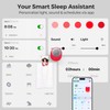 Red Light for Sleep, App Control, 32 Sounds, 7 Alarms,
