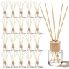 20 Set Reed Diffuser Bottle Refillable Empty Glass Jars with
