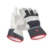 Engelbert Strauss Platinum Grain Leather Gloves, Size: 11, Colour: Graphite