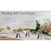 Alta Wedding Bell Card Stand Clover GD Size: Approx. W2.9