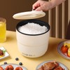 Portable Mini Rice Cooker 1.8L Small Electric Nonstick Rice Cooker