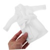 HEMOTON Bathrobe for Toy Dolls, Mini Dolls, Bathrobe Outfit, Mini
