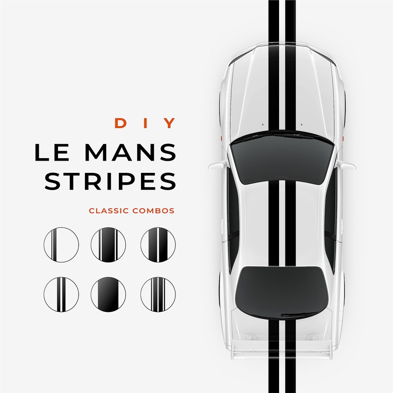 VViViD Ultra Gloss White Air-Release Adhesive Vinyl Pinstripe Tape Roll