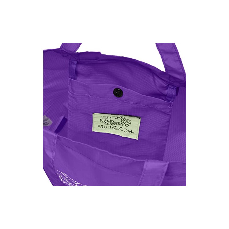 Fruit of the Loom FTL PACABLE Tote Bag, purple