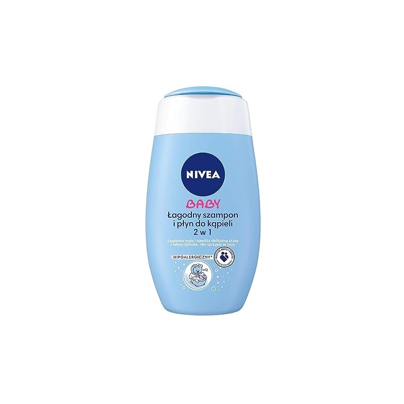 Nivea Baby Delicate Shampoo Gloss Hair 200 Ml