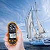 Digital Anemometer, RZ818 Handy Air Flow Meter High Precision Digital