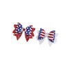 Independence Day Hair Clips Bow American Flag Bowknot 4th of