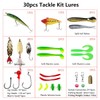 UperUper Fishing Lures Kit Set, Baits Tackle Including Crankbaits, Topwater