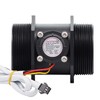 DIGITEN Water Flow Control LCD Display+G2"Flow Sensor Meter+12V Power