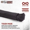 Rope Ratchet 1/8", 50 ft Solid Braided Polypropylene Rope, Heavy