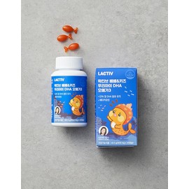 LActive [락티브] 베베&키즈 우리아이 DHA 오메가3 (15일분) [Lactiva] Baby & Kids Our Child DHA Omega 3 (15 Days Supply)