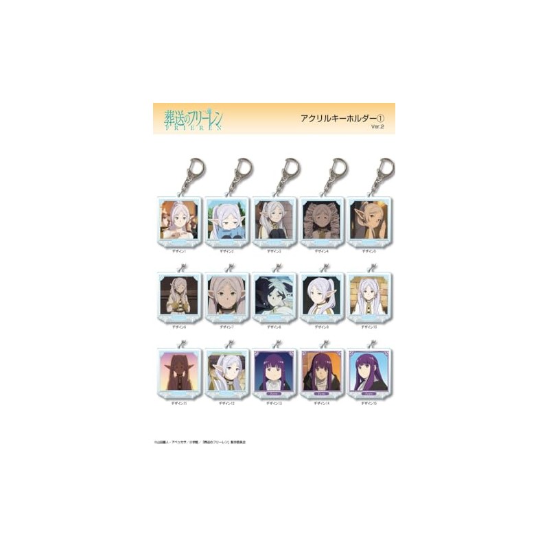 KHAN-F008-m22 Funeral Freeren Acrylic Key Chain Ver.2 Canne