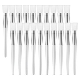 Rocky's Pack Brushes, White, 20 pcs / 록키스 팩 브러쉬, 화이트, 20개